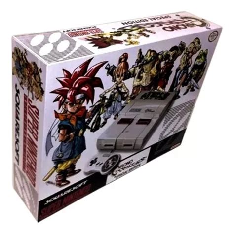 Caixa Vazia Super Nintendo Chrono Trigger De Madeira Mdf