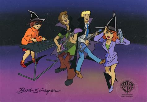 Scooby Doo And The Witch S Ghost Original Production Cel Shaggy Fred