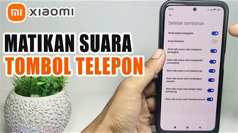 Cara Mematikan Suara Tombol Telepon Xiaomi Hilangkan Nada Tombol