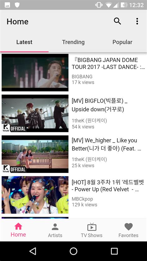 Kpop Music Videos