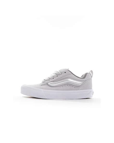 Vans Knu Skool Chunky Trainer in White | Lyst