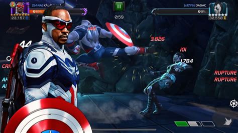 7 Cap Sam Wilson Beating Nimrod And Domino At The Same Time Good Choice For Sure From