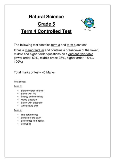 Higher Level Questions For Earth