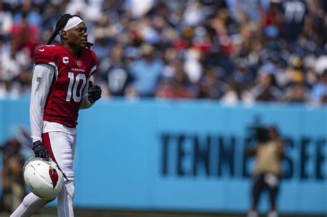 Titans Wait On Decision From Deandre Hopkins After Star Receiver Visits