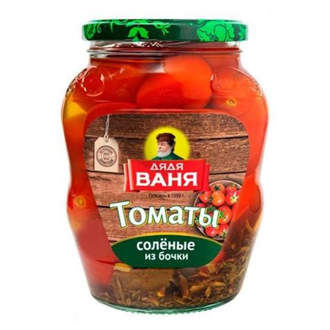 Помидоры Дядя Ваня соленые из бочки 680 г - купить с доставкой на дом в ...