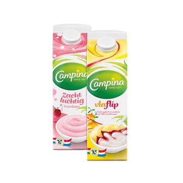 Campina Vla 2 X 1L Bestellen Zuivel Eieren Boter Jumbo Supermarkten