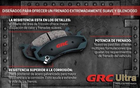 Balatas Traseras Grc Ultra Volkswagen Taos 2021 2022 Envío gratis