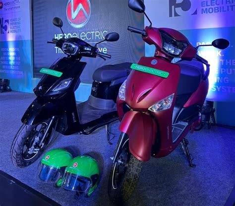 Hero Electric Unveils Updated Optima And Nyx Electric Scooters