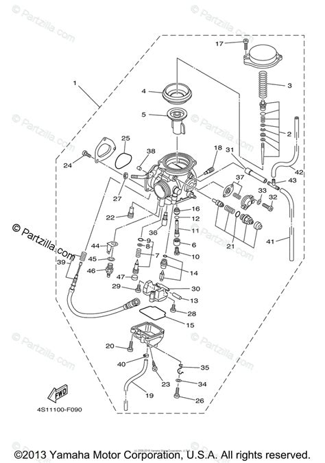 Yamaha Big Bear 400 Carburetor