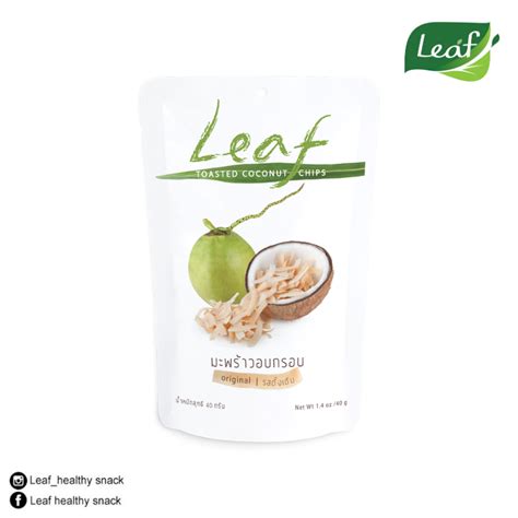 Кокосовая стружка листовая 40 г / Leaf Coconut Chips 40g — Товары из ...
