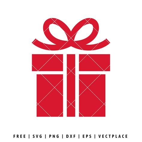 Free Christmas Present Svg Vectplace