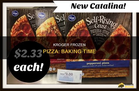 Kroger Frozen Pizza: Baking Time | ShunGrill