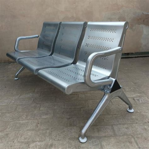 Stainless Steel Three Seater Waiting Chair For Hospital At Rs In