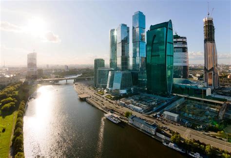 Moscow's Futuristic Skyline