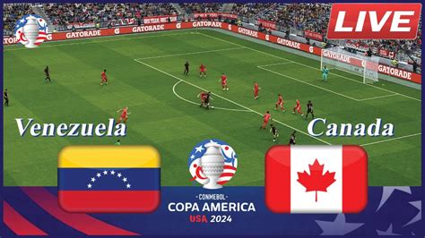 🔴live Venezuela Vs Canada I Copa America 2024 I Full Match Streaming