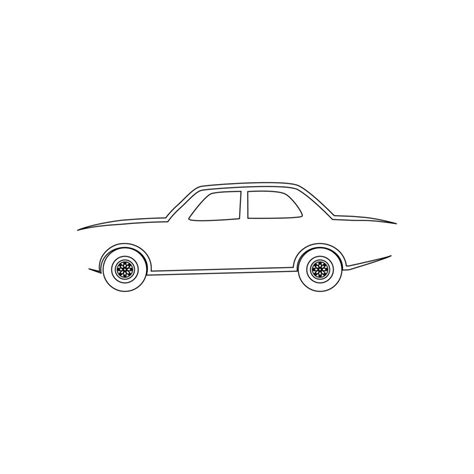 Car line icon vector illustration 20403699 Vector Art at Vecteezy