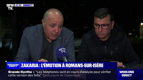 Mort de Zakaria à Romans sur Isère Le seul message que la famille