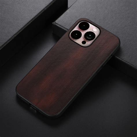 PU Leather Coated Skal Till IPhone 14 Pro Max Coffee Teknikdelar Se