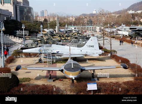 The War Memorial of Korea remembering the Korean War in Seoul, South ...