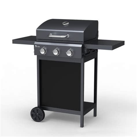 Bernese Barbecue Bbq Gas Portatile Acciaio Inox Bruciatore Griglia