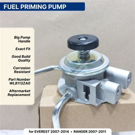 Fuel Feed Priming Pump For FORD Everest 2007 2014 Model Lazada PH