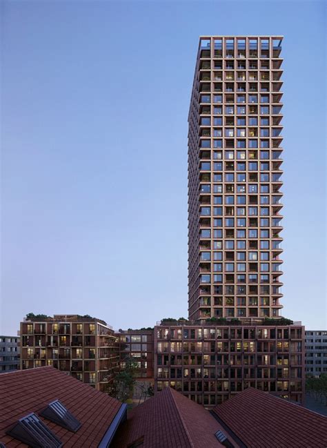 The Worlds Tallest Wooden Skyscraper Is Being Built In Switzerland