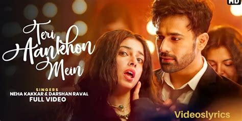 Teri Aankhon Mein Song Lyrics in English 2022 - Videoslyrics