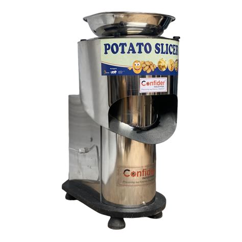 Semi Automatic Stainless Steel Potato Wafer Slicer Machine 1 Hp At Rs