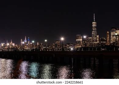 New York City Night Photography Stock Photo 2242218661 | Shutterstock