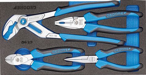 Gedore 2309025 Workshop Pliers Set 4 Piece Conrad