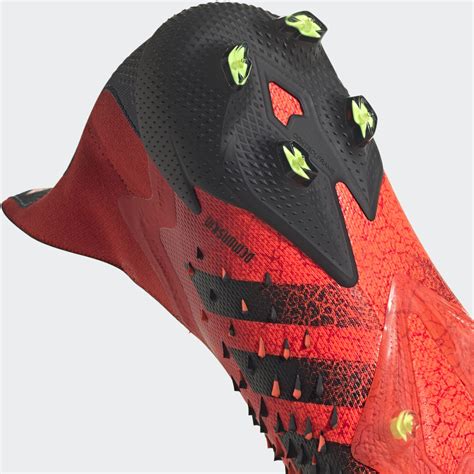 Adidas Predator Freak FG Red Core Black Solar Red Ab 227 56