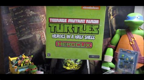 Tmnt Heroclix Unboxing Series 2 Heroes In A Half Shell Youtube