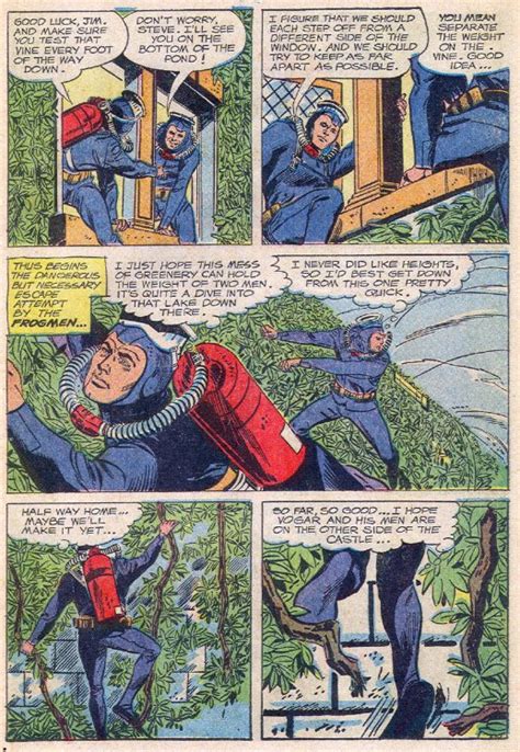 Atomic Kommie Comics Reading Room Frogmen Strange Experiment Of