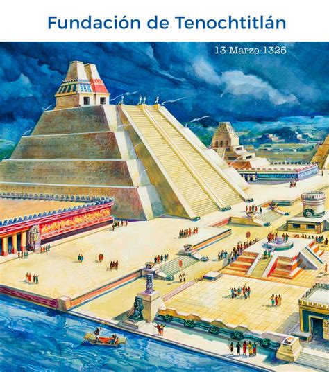 La Fundacion De Mexico Tenochtitlan Leyenda Mexicana Nbkomputer