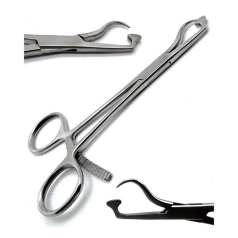 Plate Bone Holding Forceps With Footplate Orthopedic Instrument