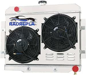 Amazon Radrepla Row Aluminum Radiator For Jeep Cj Cj