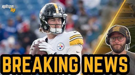 Breaking Steelers Lose Kenny Pickett After Knee Injury Youtube