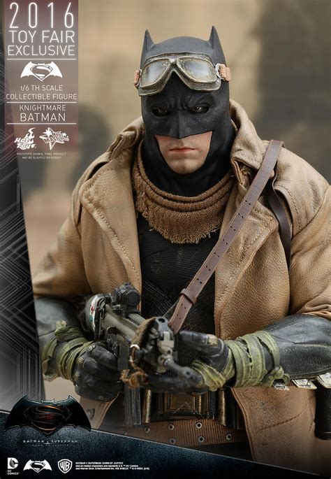 Hot Toys MMS372 蝙蝠俠對超人正義曙光噩夢蝙蝠俠Knightmare Batman 1 6 比例人偶作品