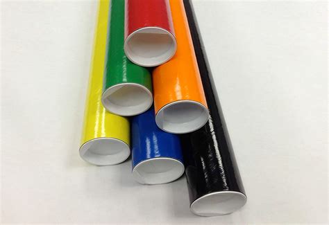 Buy 2" x 9" Colored Shipping Tubes | Chicago Mailing Tube Co.