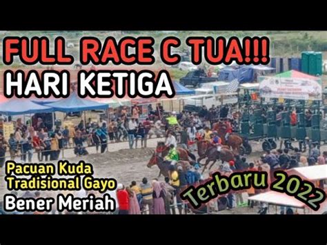 PACUAN KUDA TRADISIONAL GAYO TERBARU 2022 DI BENER MERIAH FULL RACE