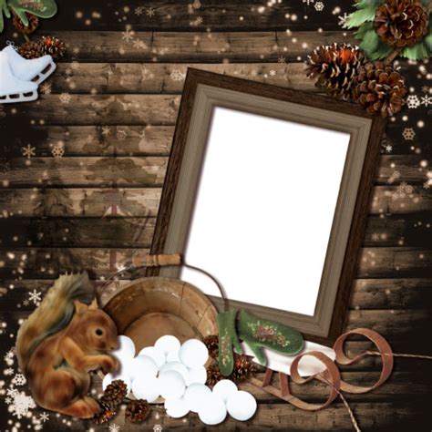 Фоторамки с животными - зайцами и белками, олененком и медвежонком