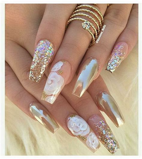 Love The Gold Gorgeous Nails Nail Art Designs Nail Designs