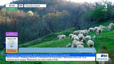 15 03 2024 Le 6 9 de France Bleu Drôme Ardèche en vidéo Vidéo