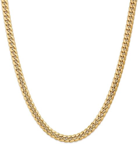 14k Gold 8mm Miami Cuban Link Chain 18 24” 44 Off