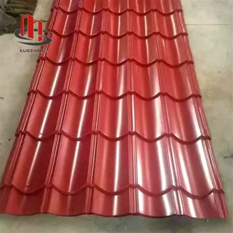 Prepainted Gi Coated Metal Color Roof Price Philippines Roofing Sheet