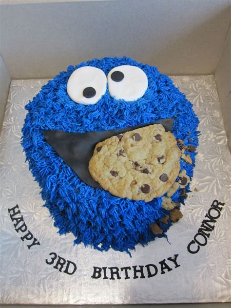 Cookie Monster Cake | Cookie monster cake, Monster cookies, Monster cake