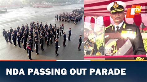 Nda Passing Out Parade At Kahadakwasla In Pune Youtube