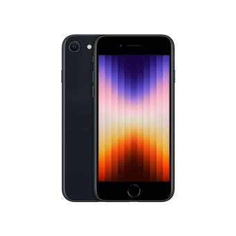 Apple iPhone SE 3ème génération 2022 4 7 5G 128 Go Double SIM Noir