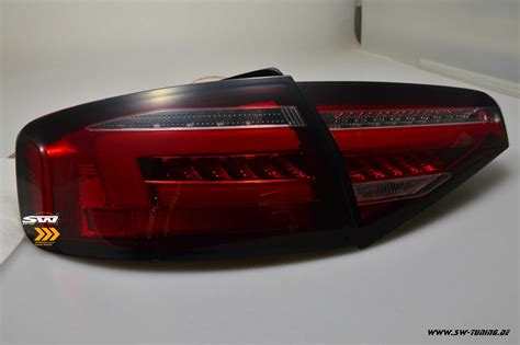 Sw Celi Led R Ckleuchten Audi A B K Limo Facelift Red Clear