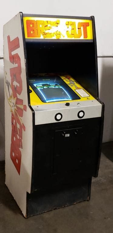 Breakout Classic Atari Upright Arcade 1976